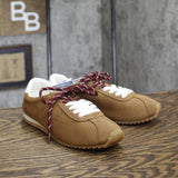 Universal Thread Womens JoJo Sneakers Double Lace Low Top 94462311 Brown 6M