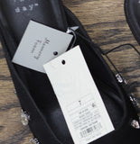 A New Day Womens Katia Heels Mule Rhinestone Satin 94663379 Black 7M
