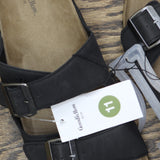 Goodfellow & Co Mens Ashwin Two Band Footbed Sandals 81202616 Black 11M