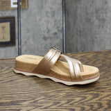 Clarks Brynn Madi Sandals Amputee Replacement Left Shoe Only Brown Shimmer 6.5M