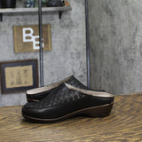 Easy Spirit Dusk Womens Slip On Mule Clogs SEDUSK Black 6.5WW