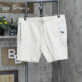 Buffalo David Bitton Men's Higgers Cotton Twill Blend Shorts Milk Off White 38