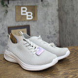 S Sport By Skechers Slip On Knit Memory Foam Gore Sneakers Light Gray 10M