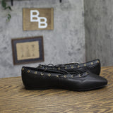 Wild Fable Lace Detail D-Toe Ballet Flats 94646975 Black 6.5M