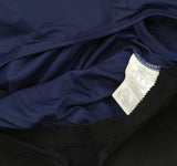 Swim Solutions Womens High-Low Tankini Top Swim Bikini 806843 Navy Blue 14