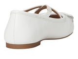 Sam Edelman Girls Felicia Cross Strap Ballet Flats SAM131-9 White 3