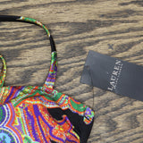 Lauren Ralph Lauren Paisley-Print U-Wire Bikini Swim Top Bordado Black Paisley 8