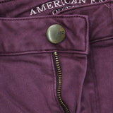 American Eagle Womens Soft Hi-Rise Jeggings 167220f95673d3 Berry Purple 2