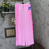 Joylab Womens Low-Rise Satin Tear Away Track Pants 94628896 Pink / Neon Pink XS
