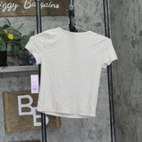 Wild Fable Womens Short Sleeve the Perfect T-Shirt 93029148 Taupe Brown S