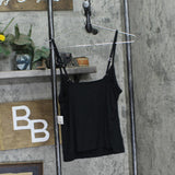 State Of Day Womens 2-Pc. Fluid-Knit Pajama Tops 100189719MS Deep Black M