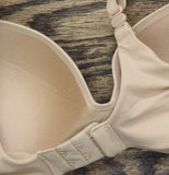 Auden Luxe Stretch Comfort Wire Demi Bra 94266735 Pearl Tan Brown 32A