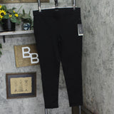 NYDJ Womens Sculpt-Her Ponte Plus Size Modern Leggings WCPP8787 Black 1X