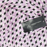 INC International Concepts Chain-Print Woven Pajama Set Geo Ring Purple 2XL