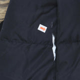 Cole Haan Womens Dramatic Hood Down Alternative Outerwear Coat Deep Black S