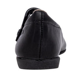 Nautica Girls Dress Slip On Ballerina Flats LUNETTE Black Bow 1