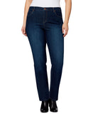 Gloria Vanderbilt Amanda Classic Tapered Jeans 30062705 Madison Blue 18W Short
