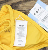 Roxy Haleiwa Built Swim Bikini Top Juniors 19810860313 Golden Rod Gold S