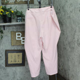 Kasper Womens Straight Leg Plus Harlow Pants 10891923 Tutu Pink 24W