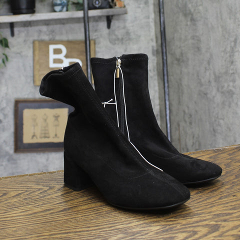 A New Day Womens Dolly Ankle Boots 88098509 Black 6M