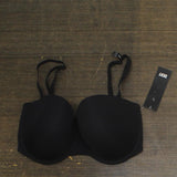 DKNY Womens Smooth Essentials Strapless Bra DK7749 Black 34DDD