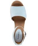 Style & Co Espadrille Wedge Sandals with Ankle Strap 10004896400 Dream Blue 9W