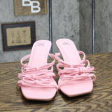 Wild Fable Womens Short Heel Stiletto Ribbon Tie Shoes 166cc1869ae231 Pink 10M