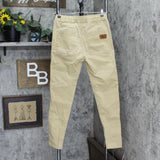 Italy Morn Mens Sunrise Skinny Leg Khaki Cargo Pants Brown See Measurements