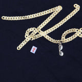 Karl Lagerfeld Womens Embellished Charm T-Shirt Top Black See Measurements