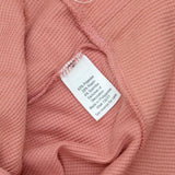 Lc Lauren Conrad Women's Knit Mini Waffle Knit Lounge Top Pink Sheraton M