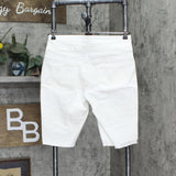 DG2 Womens Classic Stretch Pull-On Bermuda Short 724451 White PM