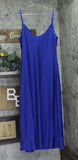 City Chic Trendy Simply Cowl Dress 212568 Electric Blue 18W