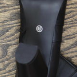 Journee Collection Womens Carver Slouchy Riding Boots Black 9.5M-WC