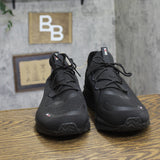 Unos By Sz Woven Lace Low Top Sneakers Black Mens 12.5-13.5 (Womens 14M-15M)