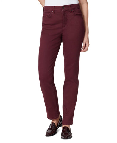 Gloria Vanderbilt Amanda Classic Colored Twill Straight Jeans Huckleberry 8