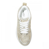 Universal Thread Persephone Sneakers with Memory Foam Insole Gold Yellow 8M