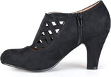 Journee Collection Womens Pull On Piper Bootie PIPER-BLK-085 Black 8.5M