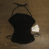 Becca Womens Standard Muse Bandeau Tankini Swim Top 733557 Black M