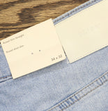 DL1961 Mens Russell Slim Straight Fit Denim Jeans Lt. Fjord Blue 34