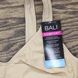 Bali Womens Comfort Revolution Wirefree Bra ComfortFlex Seamless 2-Ply Nude S