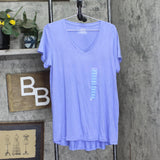 Hue Womens The Perfect Pajama Short Sleeve Shirt PJ242207 Persian Jewel L