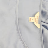 State Of Day Womens 2-Pc. Silk Touch Short Sleeve Pajama Set Eventide Blue XL