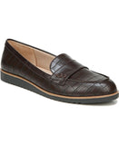 Lifestride Zee Slip-on Loafers Shoes G5283S3 Brown Croc 10W