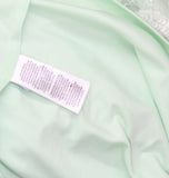 Adrianna Papell Beaded Gown Sleeveless Dress Aloe Mist Green / Ivory 2