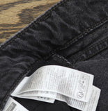 Levi's Womens Superlow Jeans 2-Button Zip Fly 94417309 Mic Dropped Black 31x32