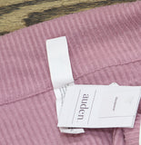 Auden Cozy Ribbed Notch Collar Long Sleeve Pajama Top 94437831 Pink XL