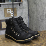 Cliffs By White Mountain Winter Hiking Boots Lace Up Bootie Black / Fabric 8.5M