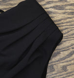 DKNY Womens Sleeveless Asymmetrical Fringe-Hem Cocktail Dress ED4JCE52 Black 8