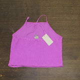 A New Day Womens Apron Tank Top 89947990 Purple L