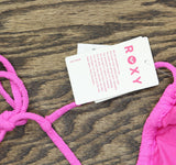 Roxy Womens Tiki Triangle Bikini Top 434001979 Bright Pink XL